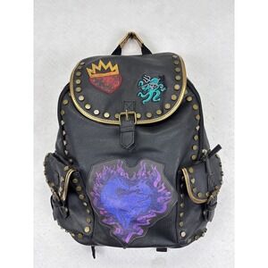 Disney Store Descendants 3 Maleficent Black Backpack Sleeping Beauty Bag Rare